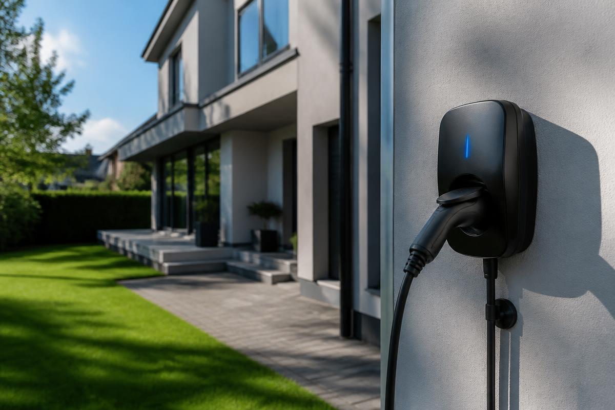 22 kW laddbox i villa – Bromma